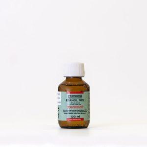 ETANOL 70 % - steklenica, 100 ml