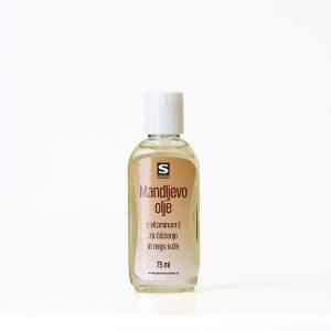 MANDLJEVO OLJE Z VITAMINOM E - za nego in čiščenje kože 75 ml